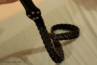 Belt style strap for beating my submissive