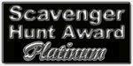 Scaveger Hunt Platinum Badge