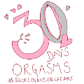 Badge for 30 day orgasm fun challenge